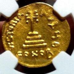 NGC 鑑定済 ヘラクリウス コンスタンティノス MS 4/5 3/5 東