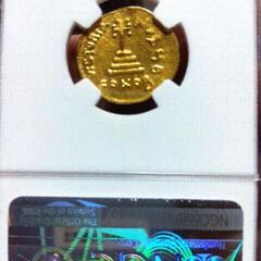 NGC 鑑定済 ヘラクリウス コンスタンティノス MS 4/5 3/5 東