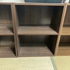 カラーボックス　3つ