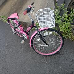 22インチギヤ付き自転車走ります
