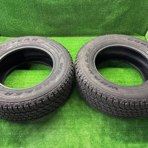 GOODYEAR WRANGLER ラングラー　オールテレーン　アドベンチャー　255/70R18 2本　116H 22年製　溝9.1 サイドイボ残り有　241206046