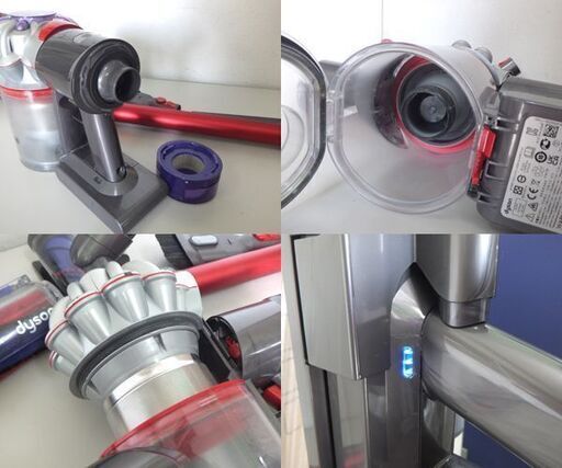 dyson SV25 コードレスクリーナー サイクロン 掃除機 レッド×グレー ダイソン☆ 札幌市 北区 屯田 