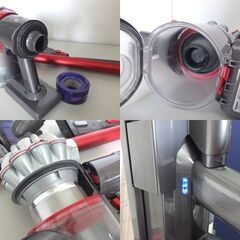 dyson SV25 コードレスクリーナー サイクロン 掃除機 レッド×グレー ダイソン☆ 札幌市 北区 屯田 の画像
