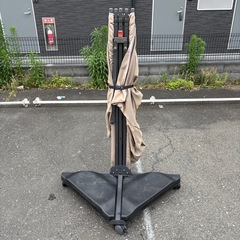 アウトドア キャンプ 水遊び プール 庭 ガーデン タカショー EGプッシュスクリーン 3m カーキ 目隠し 仕切り②の画像