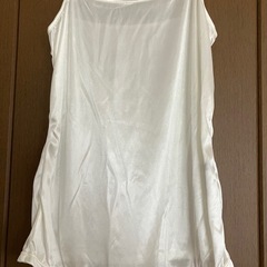 【タグ付未使用】［INGNI］リボンタイ付チェックブラウスMの画像