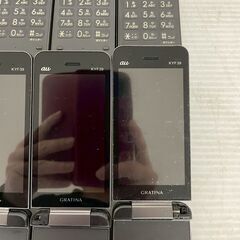 【au】GRATINA KYF39 携帯電話 ガラケー 27個セット まとめ売り 大量 折りたたみ携帯 まとめ SIMフリー 本体のみ グラティーナ Y1699の画像