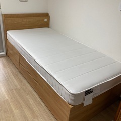 引取完了』大人気 ニトリ収納付きベッド