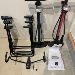 自転車用　スタンド　空気入れ　ハンガー　ロードバイク　クロスバイク