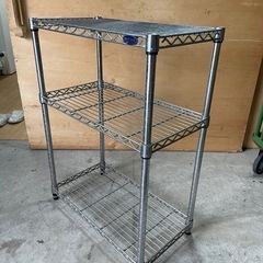 メタルラック　棚　金属製　高さ90cm