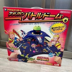 美品！3Dアクションピンボールアメリカンバトルドームの画像