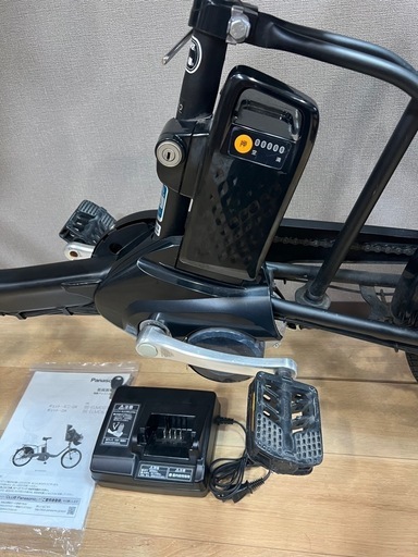 美品✨ パナソニック電動自転車、バッテリー16.0AH