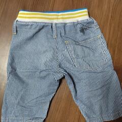 半ズボン　120cm   ストライプ柄の画像