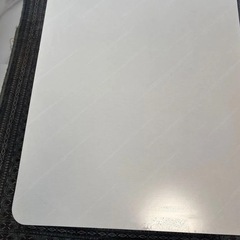 テーブル 木製 
ブラウン リバーシブル白の画像