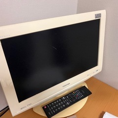液晶テレビ(LED REGZA 19型)