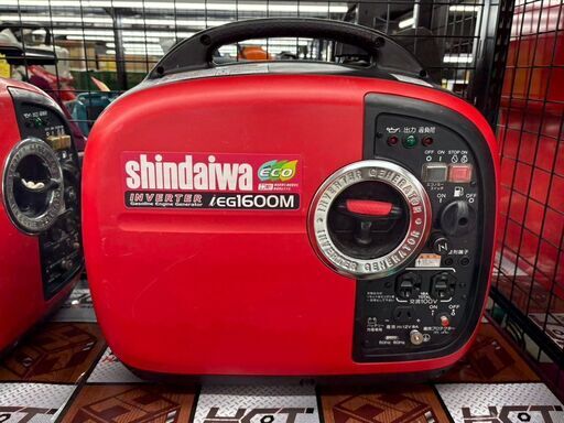 値下げ！【中古】新ダイワ shindaiwa IEG1600M-Y インバーター発電機【ハンズクラフト佐賀】