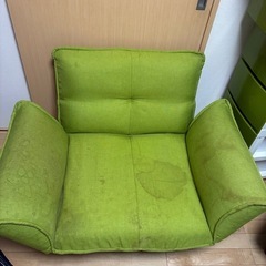 ‼️【無料】遊び心のある人におすすめ！一人がけソファ（オットマン付き）‼️ 