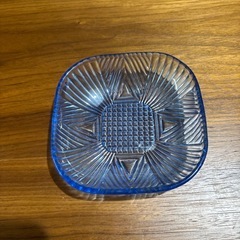 レトロ　ガラス食器　5枚　ガラス皿の画像