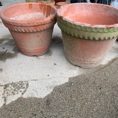 39.陶器柄鉢セット
