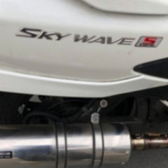交換可能　スズキ　スカイウェーブ250タイプs ナンバー、自賠責付きの画像
