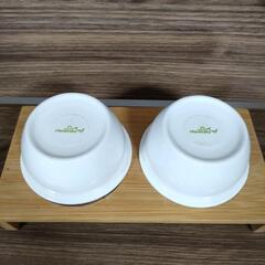 ペット用お皿&お皿置き台の画像