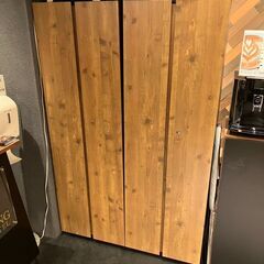 【閉館ホテル特売】鍵付き収納棚（ナチュラル木目）美品✨清潔管理済み