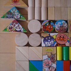 それいけ!アンパンマン　筒入り積み木DX　つみき　（オンライン決済へ変更可能）の画像