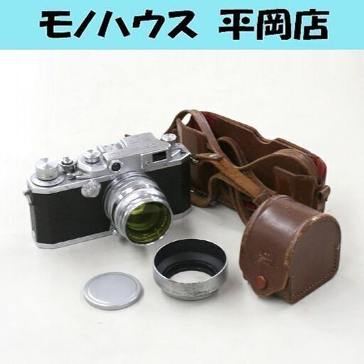 ジャンク扱い Canon レンジファインダー フィルムカメラ 50mm f:1.8 レンズフード(SERIES Ⅵ)・キャップ・フィルター付属 札幌市 清田区 平岡