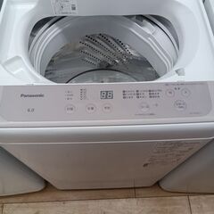 ★ジモティ割あり★ Panasonic 洗濯機 NA-F60B15-C 6.0kg 22年製 動作確認／クリーニング済み TK5406【リユースのサカイつくば店】の画像