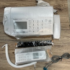 新品  送料無料   Panasonicパーソナルファクス 子機...