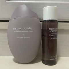 haruharuwonderトナー&ヒアルロニッククリームセット  