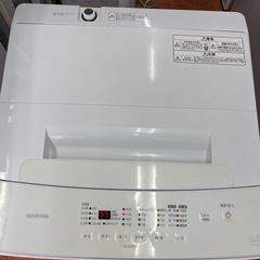 洗濯機全自動電気アイリスオーヤマ21年6kg 仙台市内無料配達・設置の画像