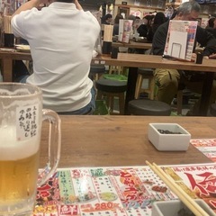 大宮新時代で1人飲みしてます🍶