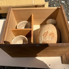 萩焼 徳利セットの画像