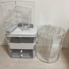 アクセサリーケース コスメボックス コットンパッドホルダー