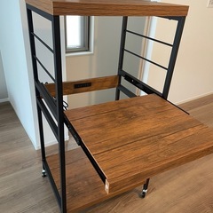【新品】キッチン収納　レンジ台　