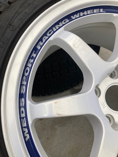 17インチ　ウェッズ　Weds  スポーツ　レーシングホイール 