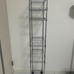 【スリム】スチールラック6段式の画像