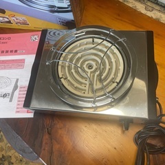 美品　☆☆　電気コンロ　SK-65　300w/600w切り替え　☆☆　安心の日本製の画像