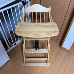 ベビーチェア　ハイチェア　折りたたみ可能　タンスのゲン　テーブル...