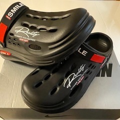  D⭐️新品・未使用⭐️26.5～ 27.5cm🟩EVAクロッグ、サンダル🟩おしゃれなアルファベットデ ザイン🟩の画像