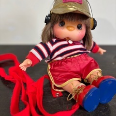 エンドーチェーン アンジュボンボン Sankyo 日本製 女の子人形 モンチッチの画像