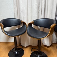 バーカウンター 椅子 チェア 2個セット オシャレ