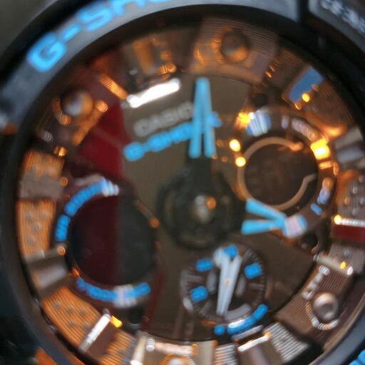 新品同様 CASIO G-SHOCK GA-201BA-1AJF新品電池交換済み。動作