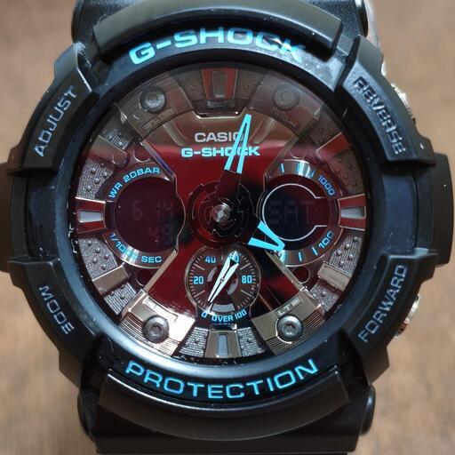 新品同様 CASIO G-SHOCK GA-201BA-1AJF 電池交換 新品同様 CASIO G-SHOCK GA-201BA-1AJF新品電池交換済み。動作