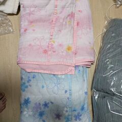 夏用キルトケット･同柄色違い 2枚