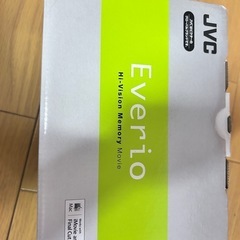 ビデオカメラ　一度使用