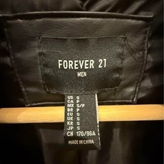FOREVER 21 ダブルライダースジャケットの画像