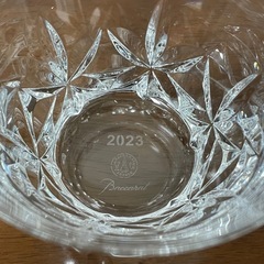 （新品）Baccarat バカラ｜エクラ 2023イヤーグラス 2815366の画像