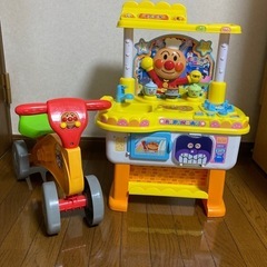 アンパンマンキッチン＆スクーターの画像