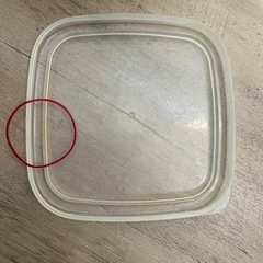 野田琺瑯　ホワイト四角形保存容器 蓋付き ハンドル付きの画像